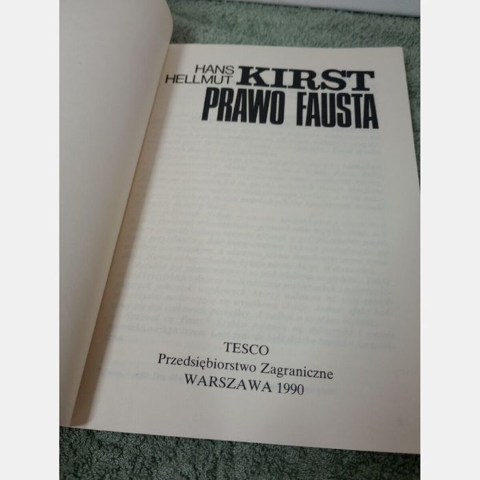 Prawo Fausta. Hans Hellmut Kirst