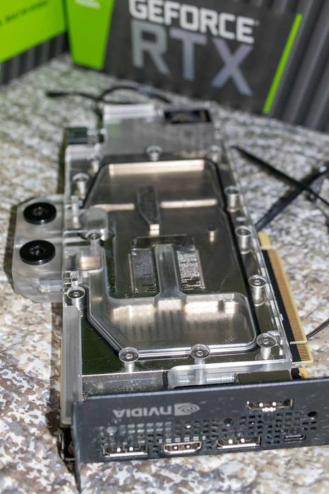 nVidia GeForce RTX 2080 Super + blok wodny