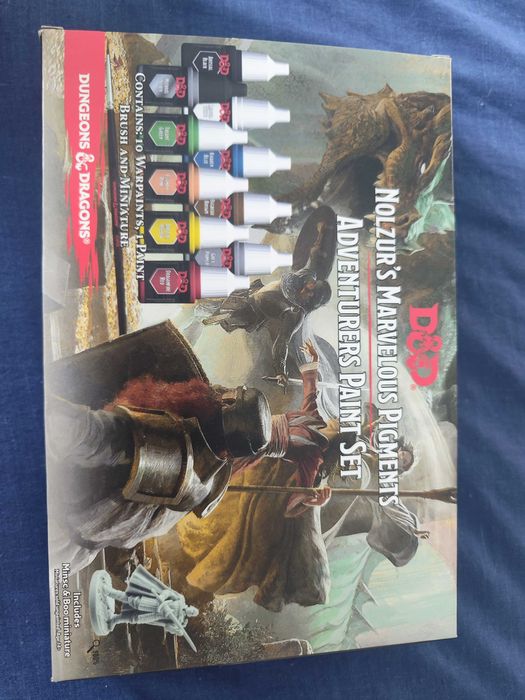 Adventurers paint set набор для покраски миниатюр