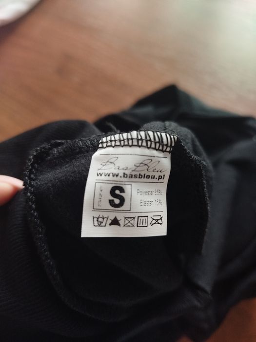 NOWE legginsy ciążowe Bas Bleu Stefanie Rozmiar S