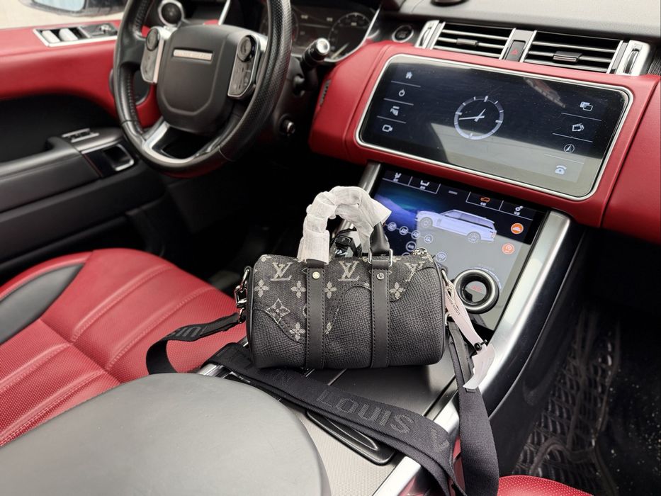 Louis Vuitton Speedy сумка мужская унисекс кожаная черная оригинал