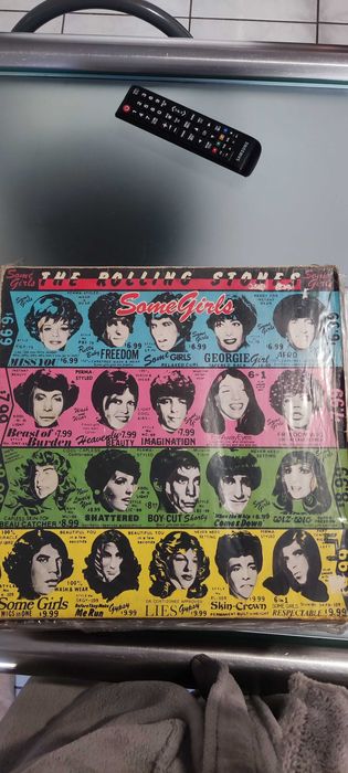 Coleção de vinil em estado Ex e Near Mint