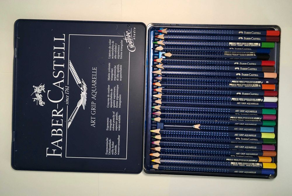 Набір олівців: Faber-Castell. Derwent Pastel. ТОРГ