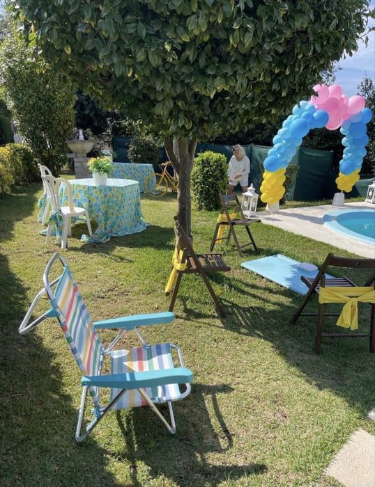 Espaço exterior para Festas diurnas