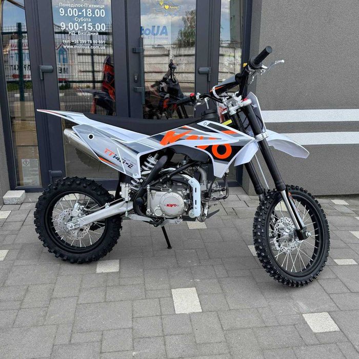 Пітбайк Kayo TT140-2 електростартер, 17/14, 11 к.с., бак 6 л доставка