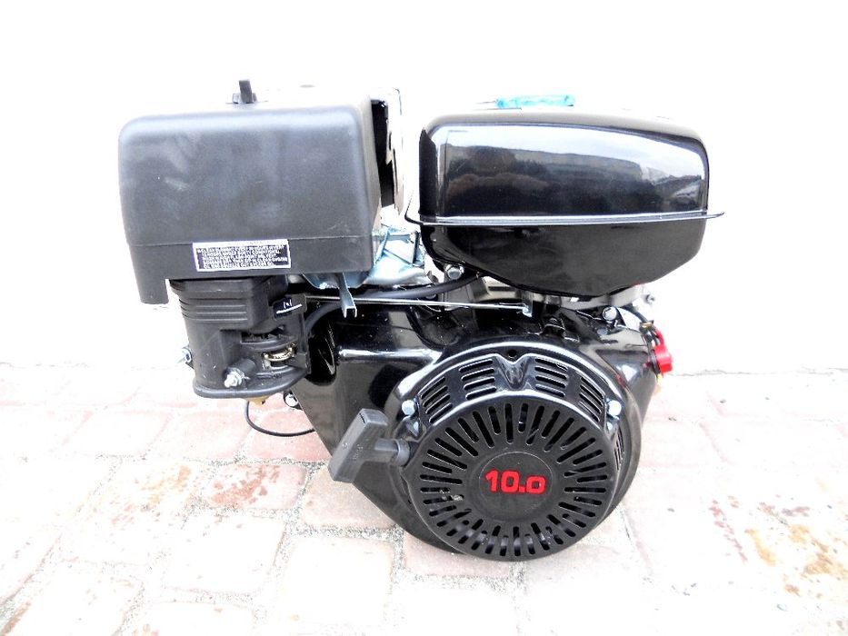 Silnik spalinowy GERMAN OHV 9KM z poziomym wałem !