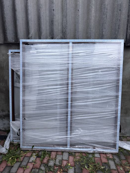 Глухі Вікна Ламінаці Горіх 165х182 і 90х167