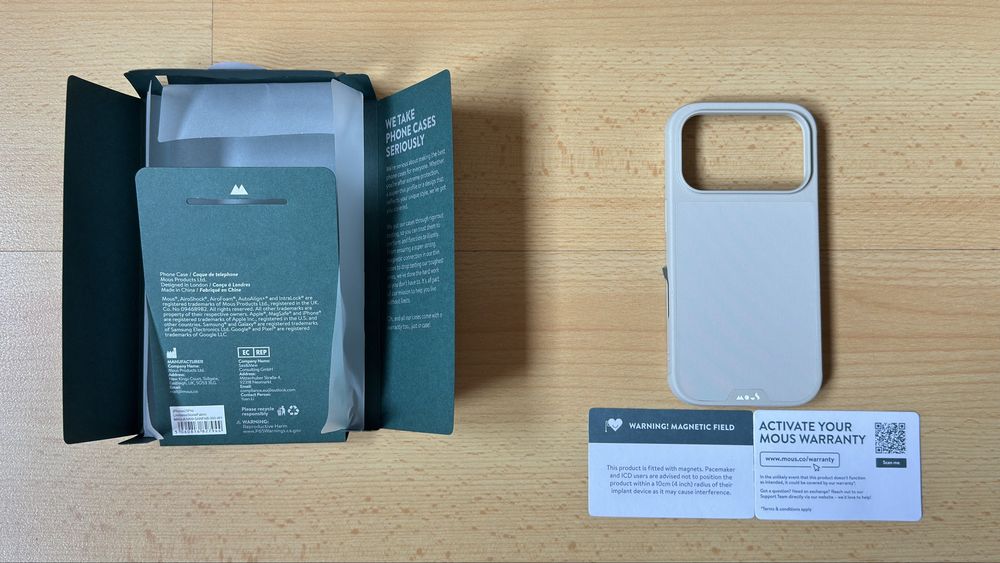 Capa iPhone 17 Pro Mous NOVA