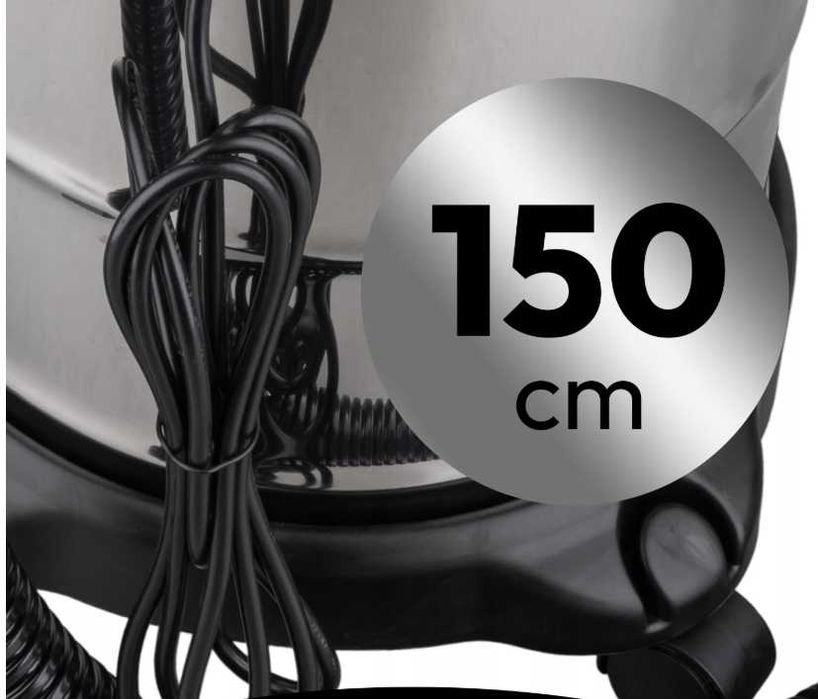 ODKURZACZ Przemysłowy Do Popiołu Pieca Kominka 20L 2200W - WYPRZEDAŻ