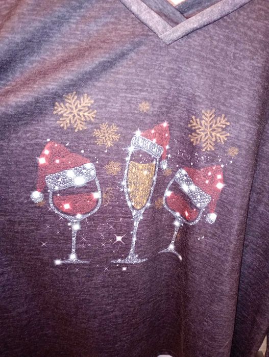 Piękna bluzka świąteczna