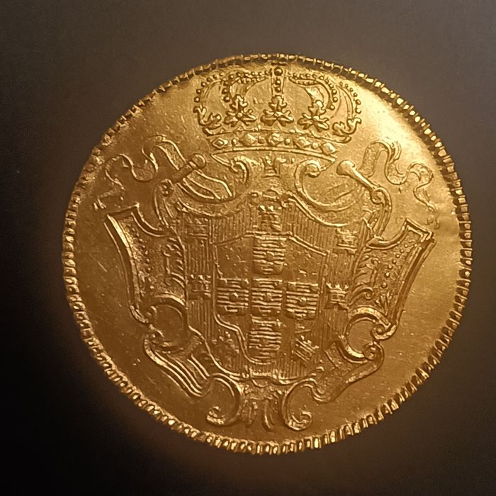 Moeda em ouro -12800 réis Minas