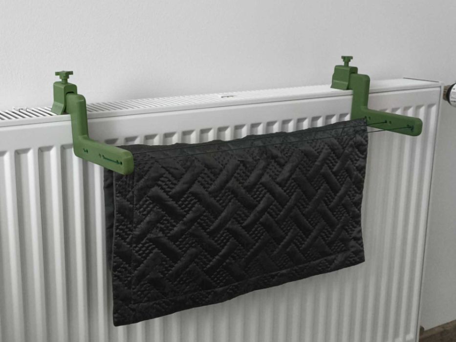 Regulowana Suszarka/Wieszak Na Pranie do Grzejnika Płaskiego.Uniwersal