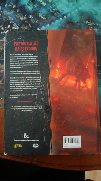 Podręcznik gracza dungeons and dragons (dnd) polska wersja językowa
