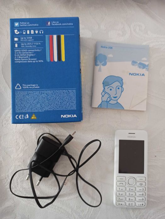 Telefon komórkowy Nokia 206.1 32 MB