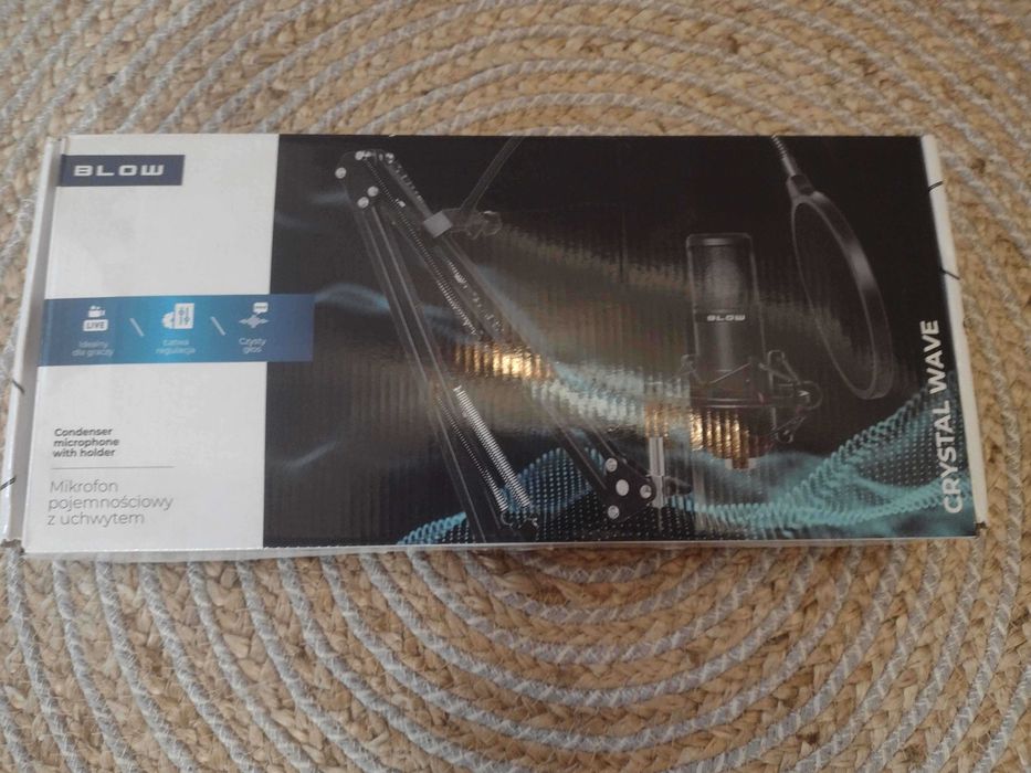Mikrofon Blow crystal wave