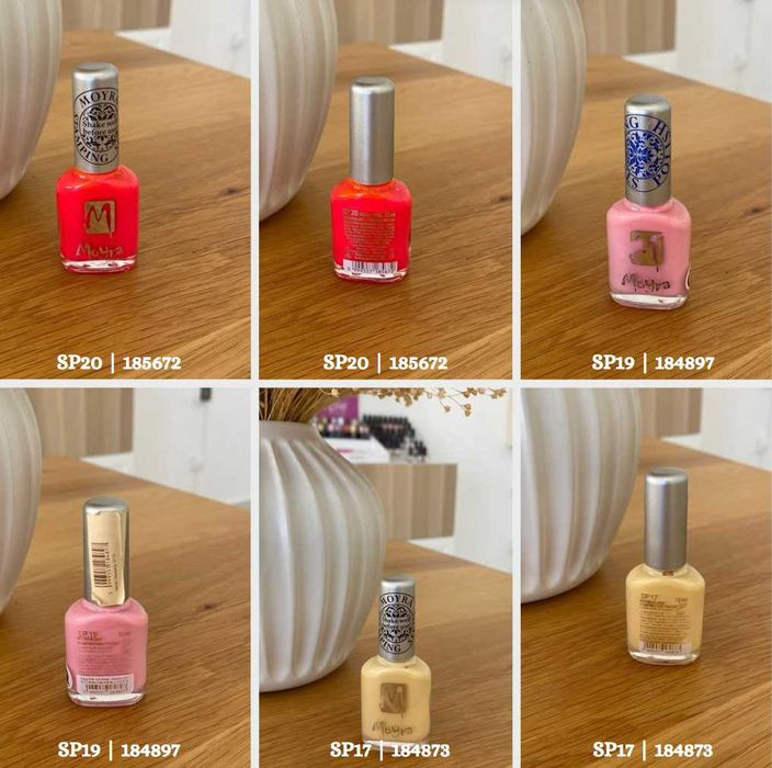 Vernizes Stamping Moyra *NOVO*