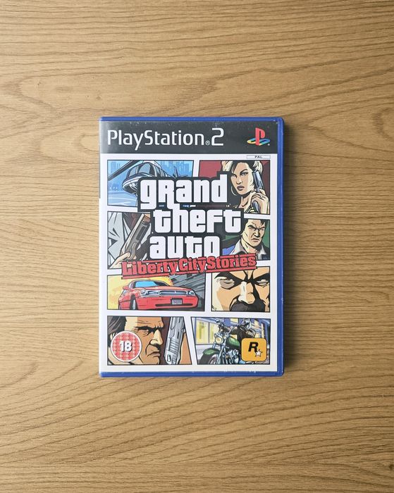 Grand Theft Auto: Liberty City Stories PS2 3xA GTA LCS premierowa bdb