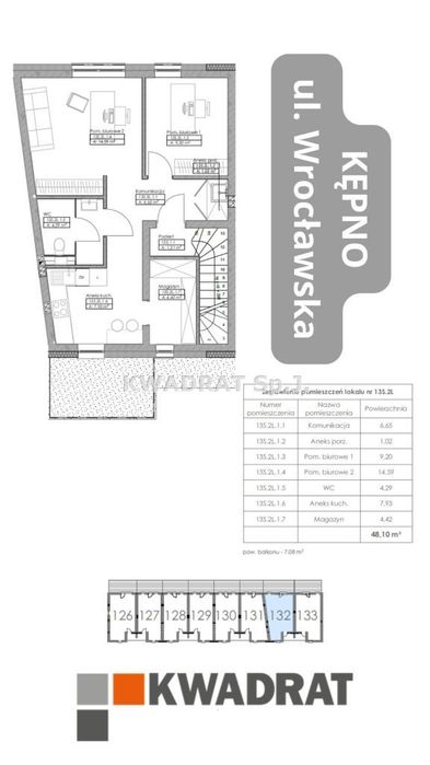 Mieszkanie inwestycyjne - Kępno pow. 45,53m2
