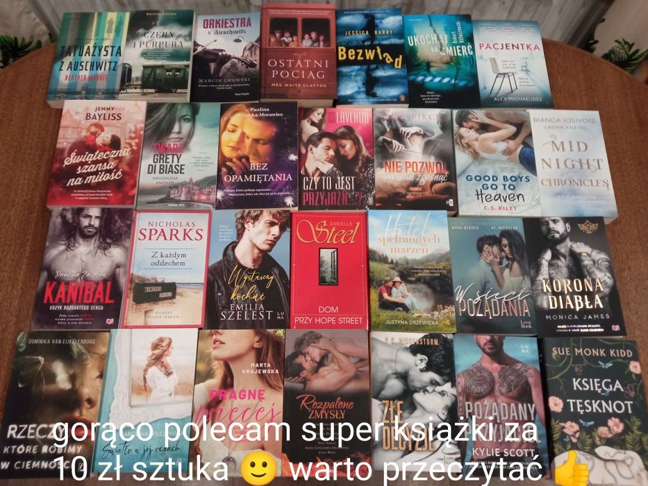 Super książki,raz przeczytane,każdy znajdzie coś dla siebie