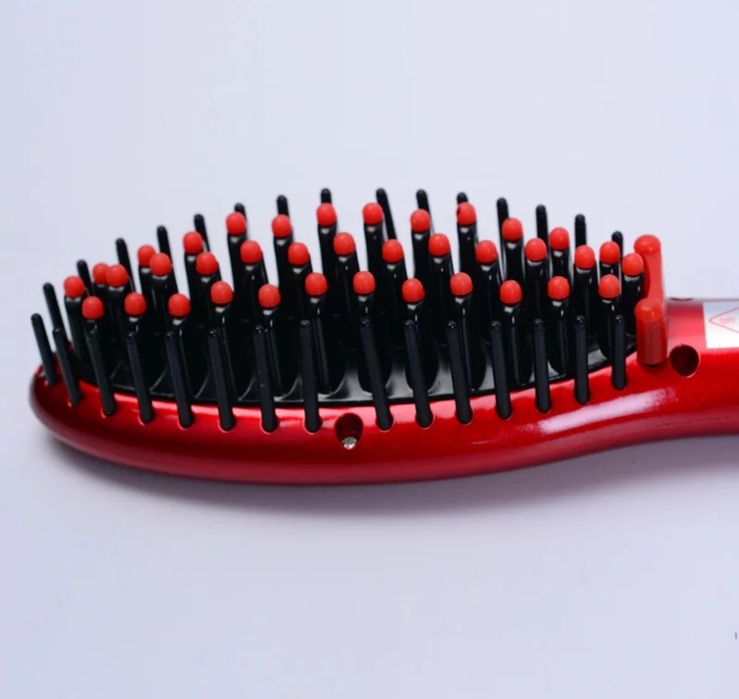 Escova elétrica para alisamento cabelo
