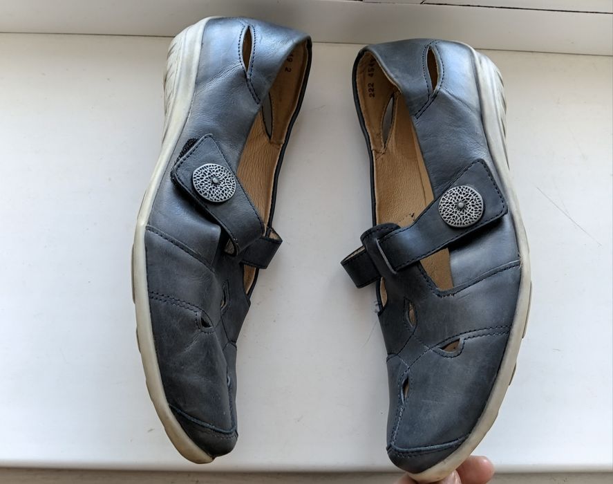 Нат.шкіра Сліпони Туфли розмір 41-42