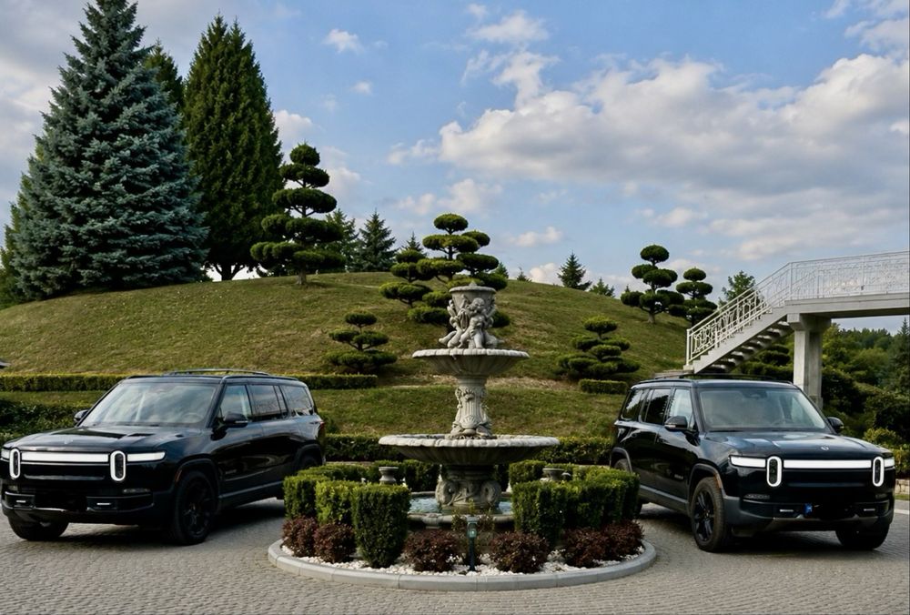 автомобілі в оренду на весілля 7 місний  Rivian, Tesla прокат авто весільний кортеж машини в оренду один або пара ПОГОДИННА Оплата