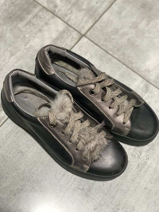 Продам кожаные кеды Attizare ( Miraton )