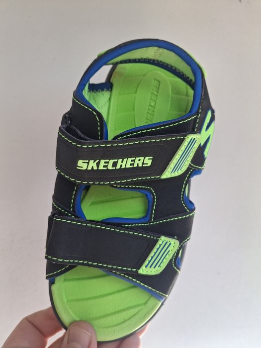 Стильні сандалії,  босоніжки для хлопчика,  Skechers 28.5