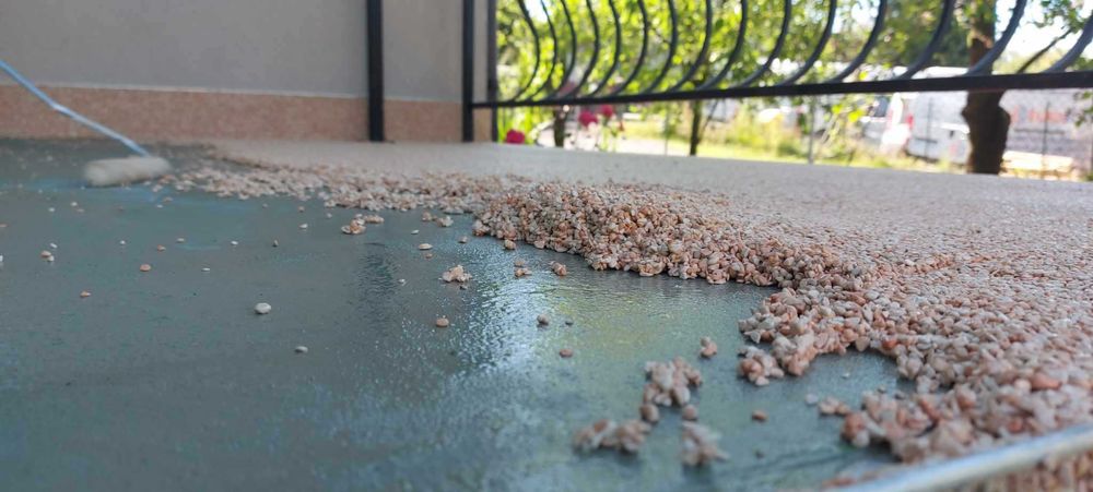 Kamienny dywan plytki hydroizolacje- tarasy balkony schody fundamenty