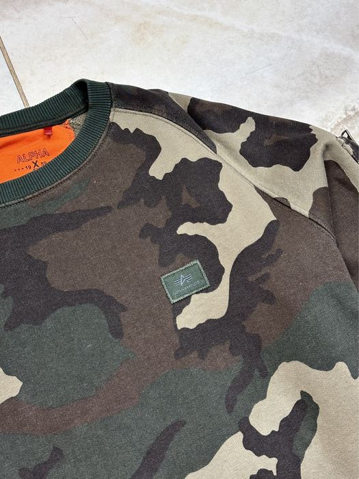 Alpha Industries камуфляжний світшот