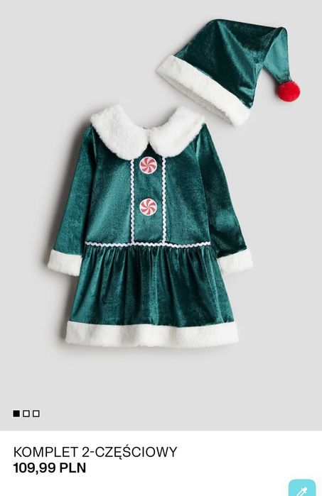 r. 104 Elf przebranie bal H&M