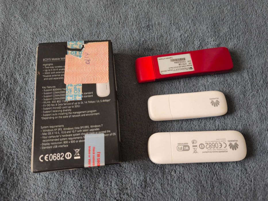 3G, Wi-Fi модемы