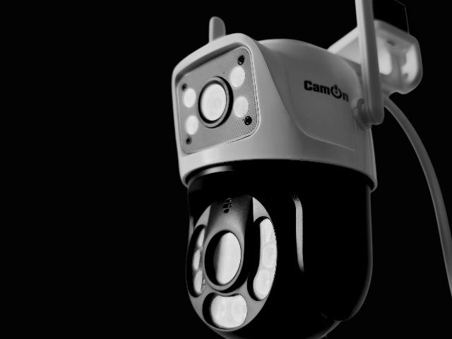 Поворотна IP вайфай камера відеонагляду 8 МП ICSee. WIFI, сповіщення