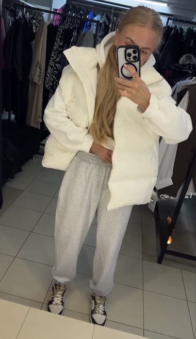 Джогери сірі меланж спортивні