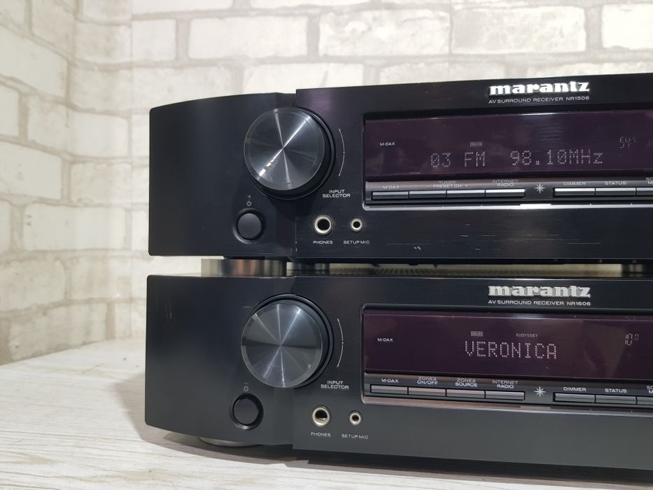 5.1/7.1 AV ресивер MARANTZ NR-1506+1/1606, 7x70 Вт,HDMI,Wi-Fi,Bluetoot