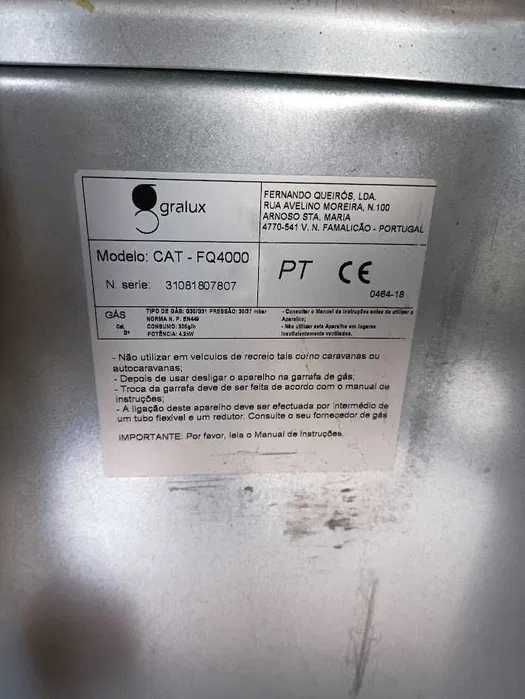 Aquecedor para botijas de gás Gralux