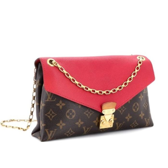 Рідкісна модель: Сумка Louis Vuitton Pallas Chain Dahlia