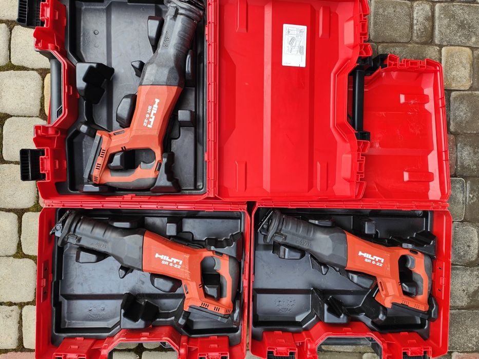 Акумуляторна шабельна пилка Hilti SR 6-22 Nuron