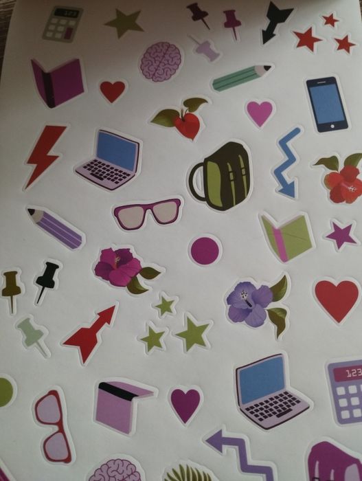 naklejki do organizera