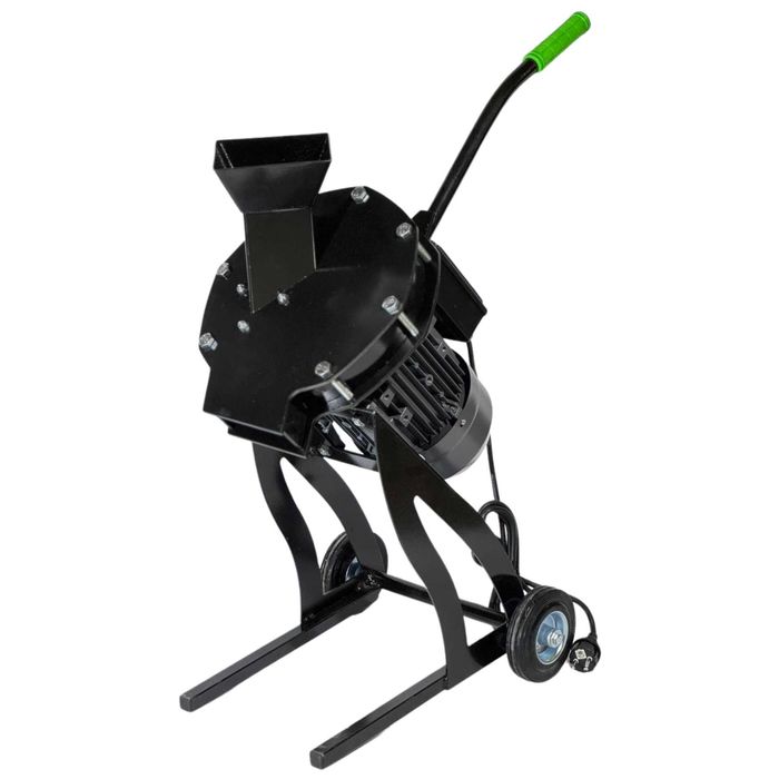 Щепоріз 3 кВт, 220В до 5 см однофазный щепорез для измельчения веток