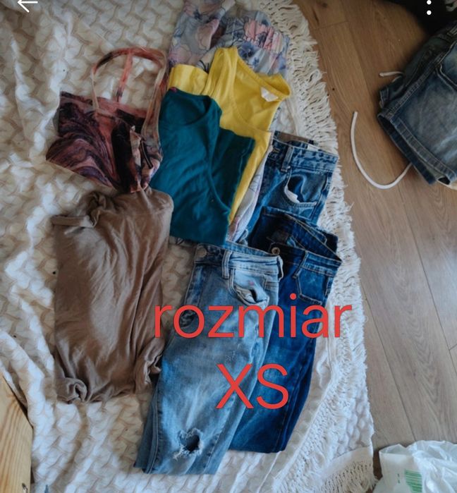 Paka ubrań rozmiar XS