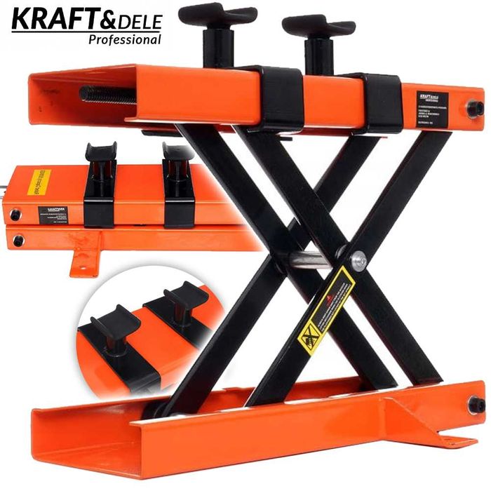 KRAFT&DELE Podnośnik Motocyklowy 500 Kg Mechaniczny Nożycowy KD352
