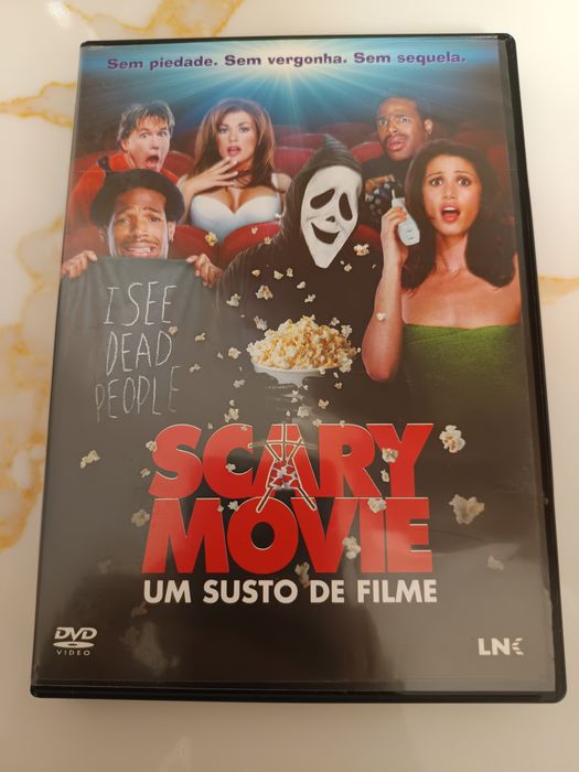 DVD scary movie um susto de filme