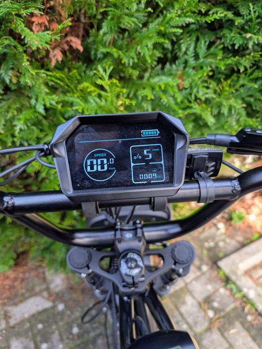 Bicicleta elétrica estilo Moto YOUIN Miami (só 10Km uso)