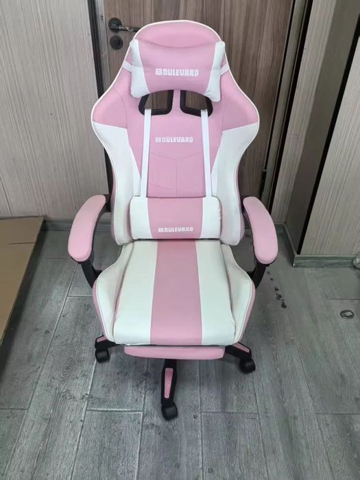 Cadeira Ergonómica de Escritório e Gaming Boulevard em Pele Sintética