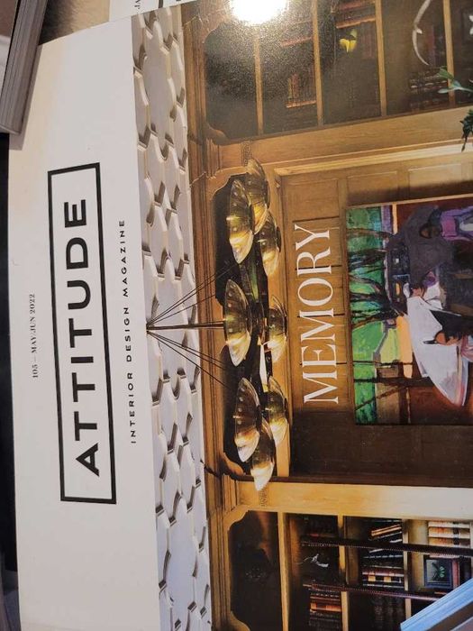 Revista de Design de interiores e arquitetura Attitude