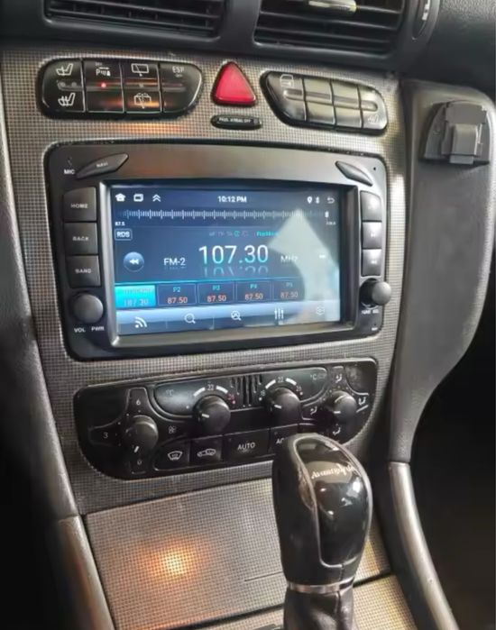 Radios novos Mercedes c220 clk ML Vito Viano w203 etc gps bluethoo