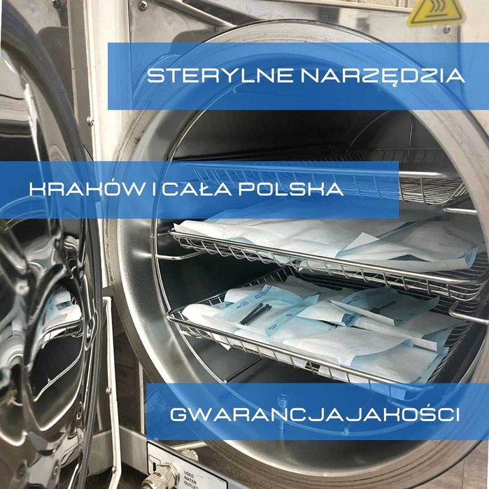 Sterylizacja narzędzi kosmetycznych i medycznych.