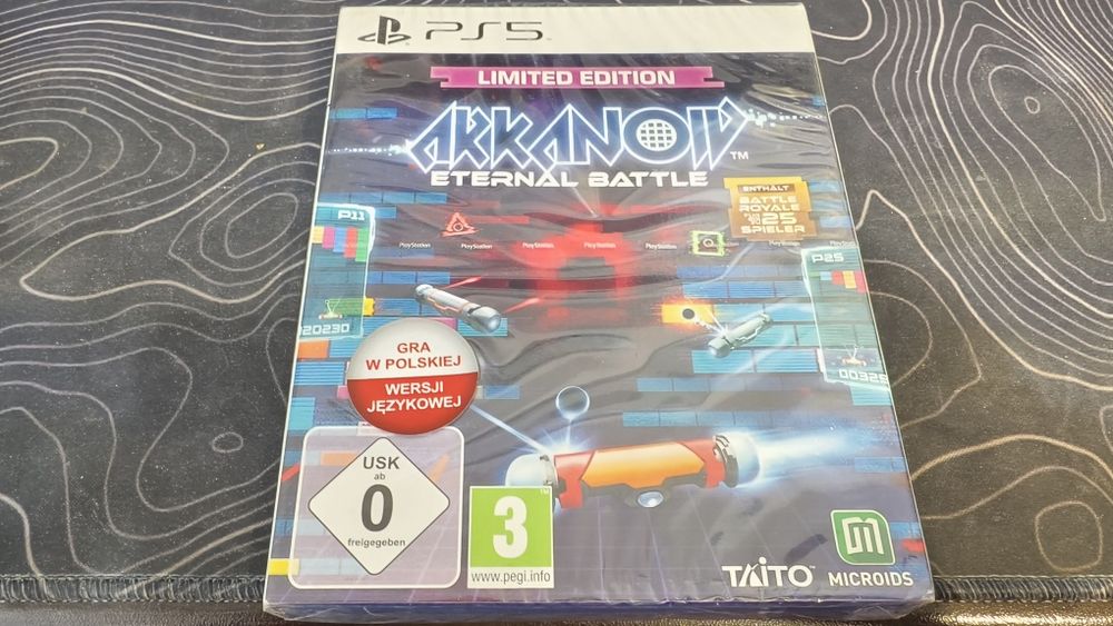 Gra zręcznościowa na Ps5 Arkanoid