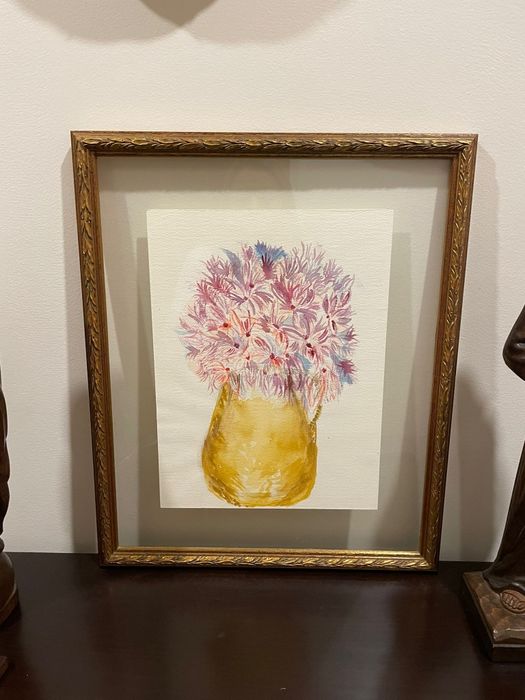 Quadro pintado à mão